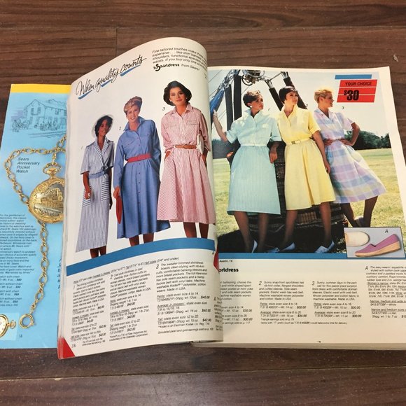 1986 Sears Spring Summer Centennial Edition Catalog - Picture 8 of 12